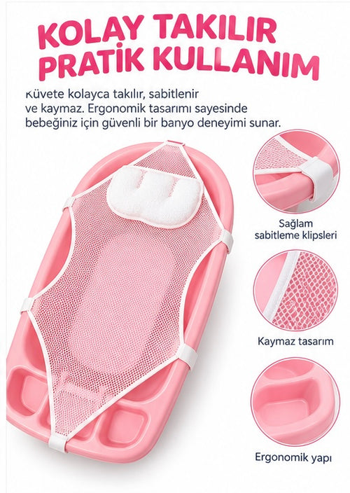 Lunave Bebek Banyo Küvet Filesi