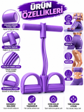 Hombak body trimmer mekik kürek çekme bel inceltme aleti evde spor lastikli egzersiz lastiği