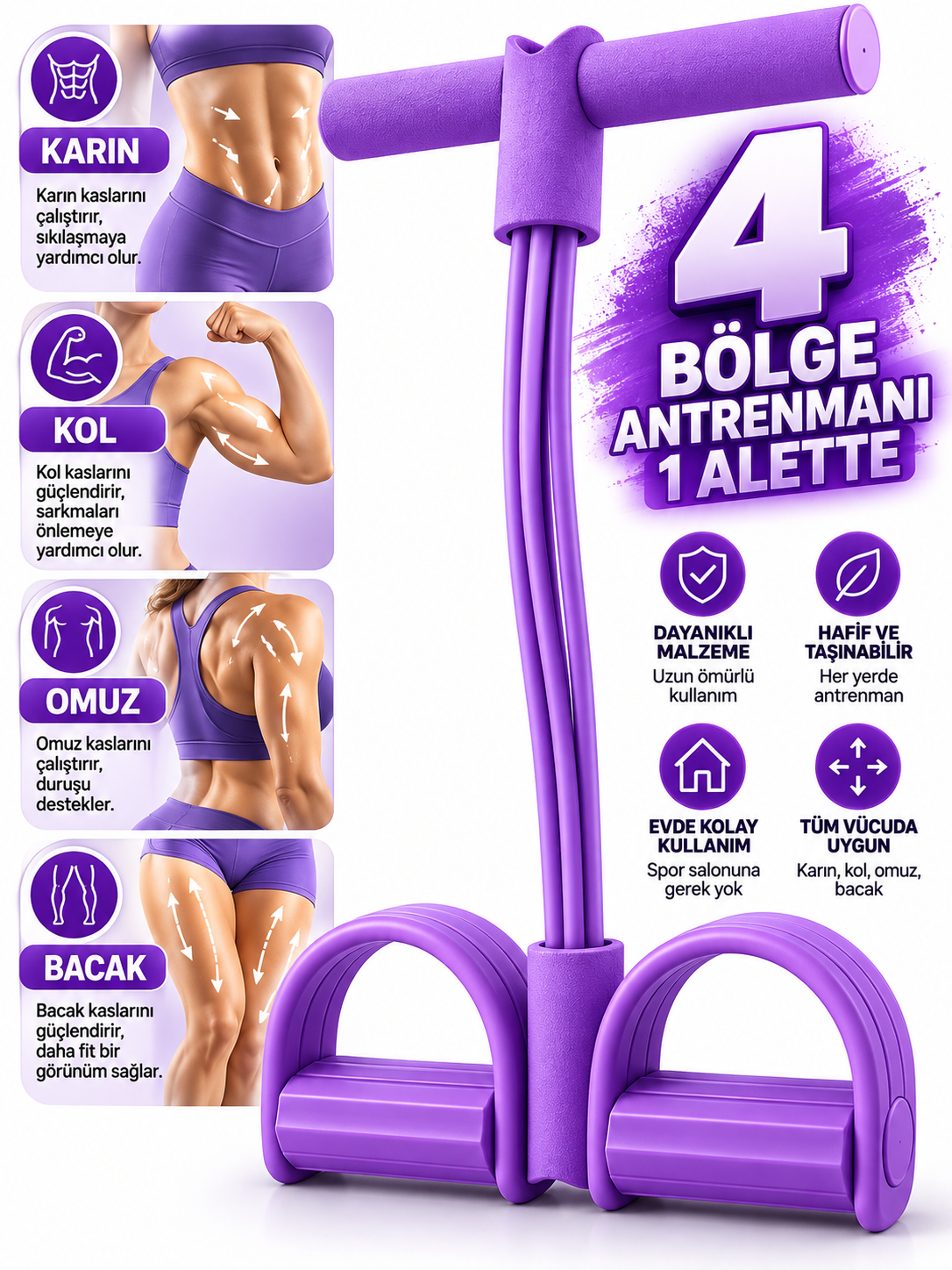Hombak body trimmer mekik kürek çekme bel inceltme aleti evde spor lastikli egzersiz lastiği